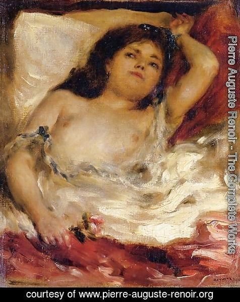 Pierre Auguste Renoir - Reclining Semi-Nude