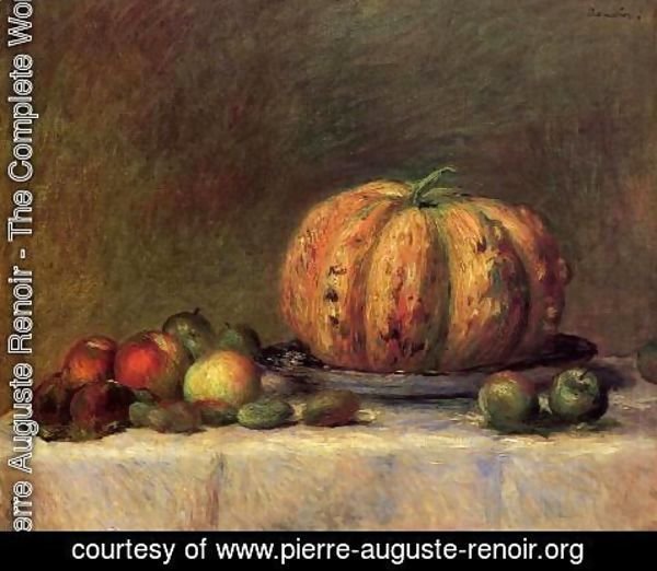 Pierre Auguste Renoir - Still Life with Fruit 2