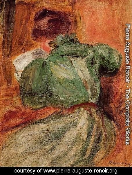 Pierre Auguste Renoir - Reader in Green