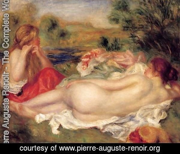 Pierre Auguste Renoir - Two Bathers 2