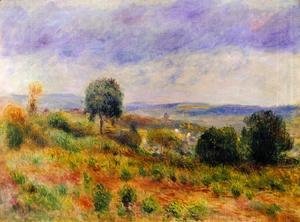 Pierre Auguste Renoir - Landscape: Auvers-sur-Oise