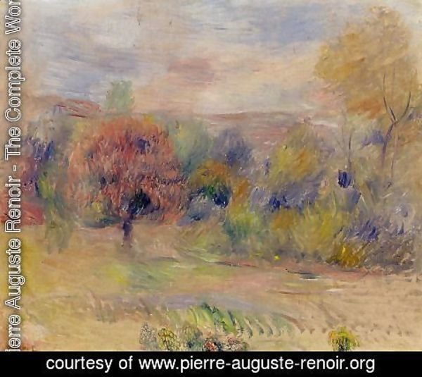 Pierre Auguste Renoir - Landscape 7