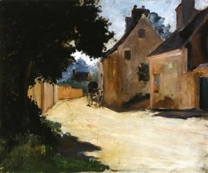 Pierre Auguste Renoir - Village Street, Louveciennes