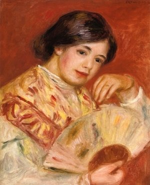 Pierre Auguste Renoir - Woman with a Fan II