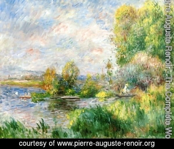 Pierre Auguste Renoir - The Seine at Bougival