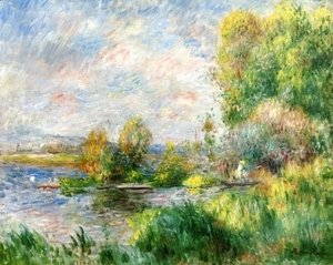 Pierre Auguste Renoir - The Seine at Bougival
