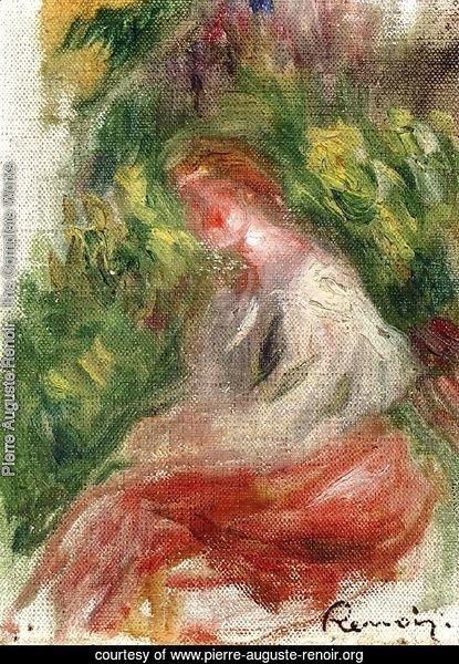Young Woman, Seated