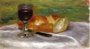 Pierre Auguste Renoir - Glass of Wine