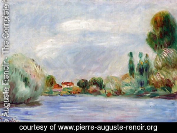 Pierre Auguste Renoir - House on the River