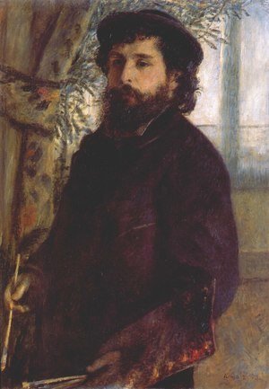 Pierre Auguste Renoir - Portrait of Claude Monet