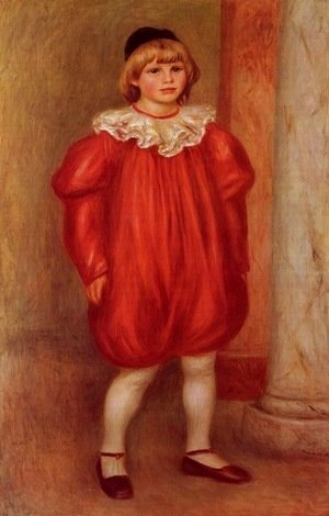 Pierre Auguste Renoir - Claude Renoir in Clown Costume (The Clown)