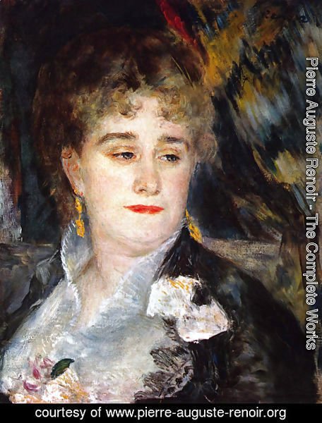 Pierre Auguste Renoir - First Portrait of Madame Georges Charpentier