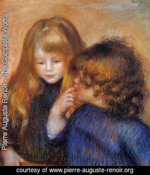 Pierre Auguste Renoir - Jean and Coco (the artist's sons)