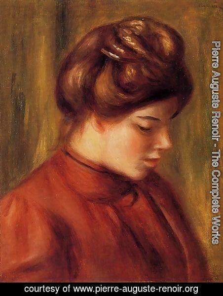 Pierre Auguste Renoir - Mademoiselle Christine Lerolle