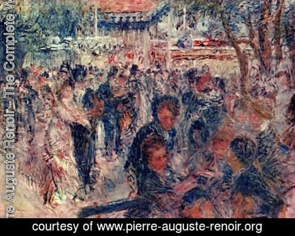 Pierre Auguste Renoir - Moulin de la Galette, design sketch