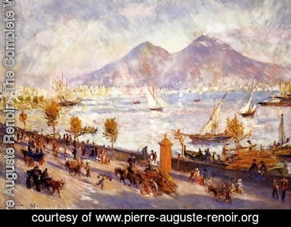 Pierre Auguste Renoir - Mount Vesuvio in the Morning