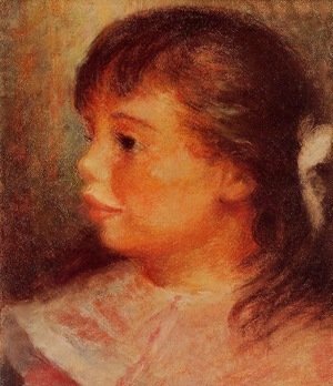 Pierre Auguste Renoir - Portrait of a Girl 1