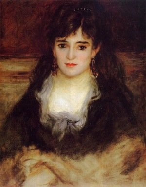 Pierre Auguste Renoir - Portrait of a Woman (Nini Fish-Face)