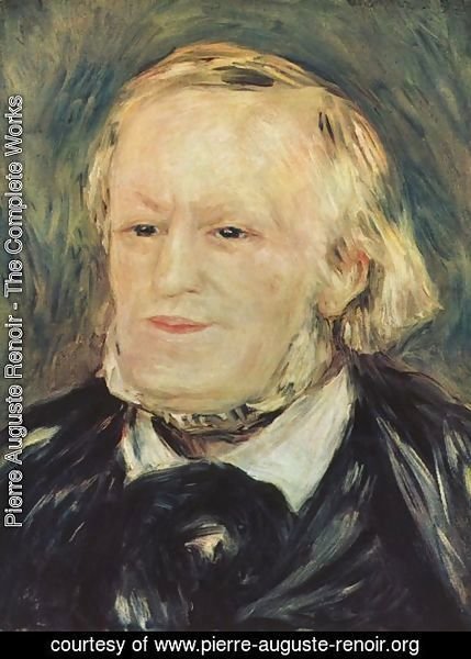Pierre Auguste Renoir - Portrait of Richard Wagner