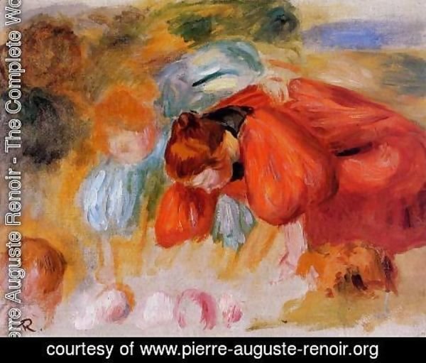 Pierre Auguste Renoir - Study for 'The Croquet Game'