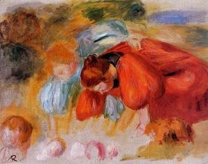 Pierre Auguste Renoir - Study for 'The Croquet Game'