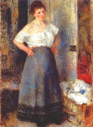 Pierre Auguste Renoir - The Laundress 2