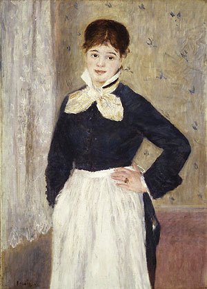 Pierre Auguste Renoir - A Waitress at Duval's Restaurant ca. 1875