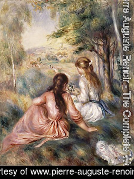 Pierre Auguste Renoir - In the Meadow