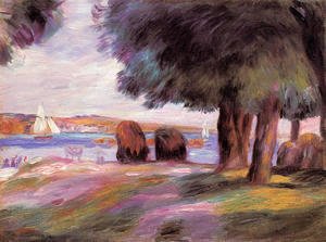 Pierre Auguste Renoir - Landscape 1895
