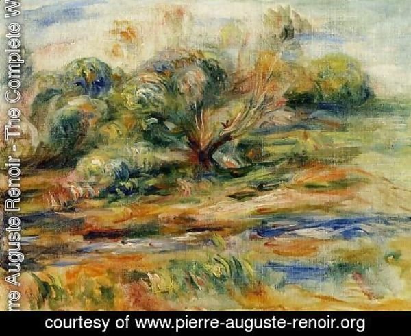 Pierre Auguste Renoir - Landscape 1900
