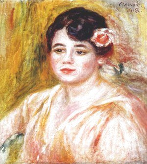 Pierre Auguste Renoir - Portrait of Adele Besson 1918