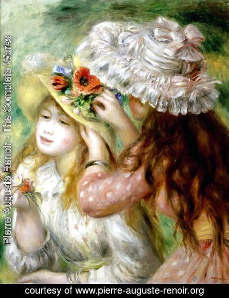 Pierre Auguste Renoir - Summer Hats