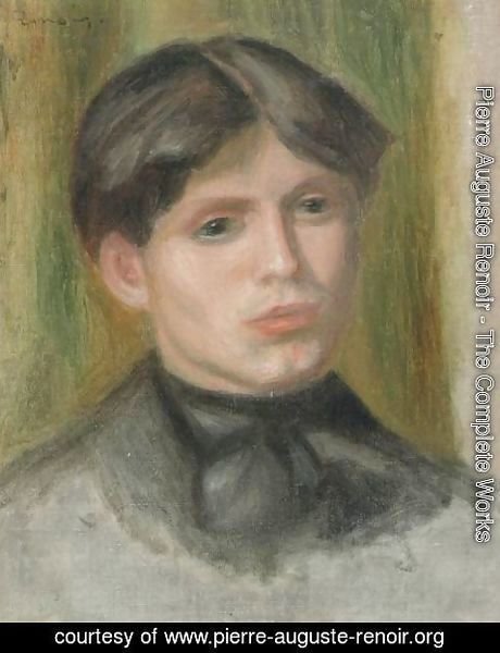 Pierre Auguste Renoir - Tete De Femme 2
