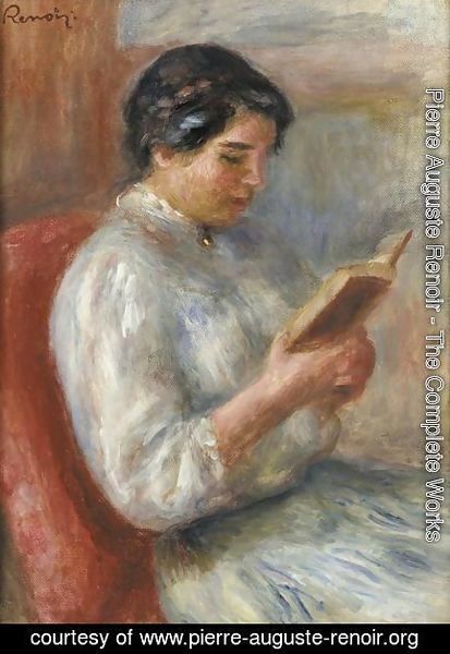 Pierre Auguste Renoir - Femme Lisant