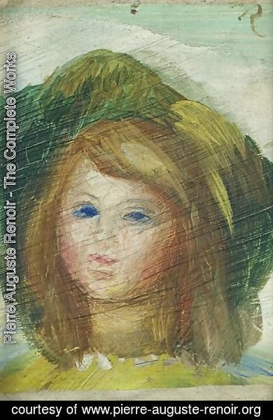 Pierre Auguste Renoir - Jeune Fille