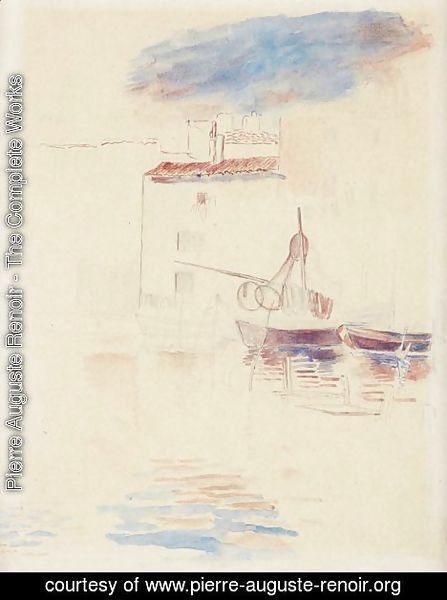 Pierre Auguste Renoir - Vue Du Port Des Martigues