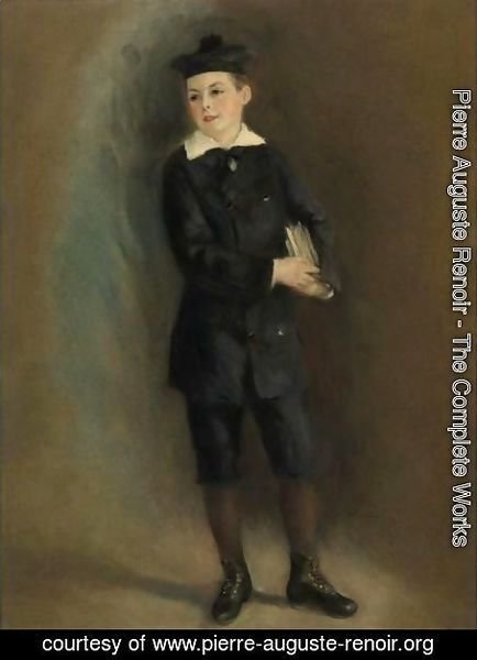 Pierre Auguste Renoir - Le Petit Collegien