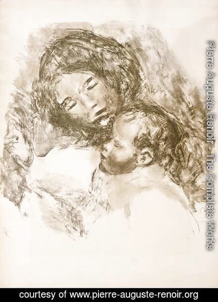 Pierre Auguste Renoir - Maternite, Grande Planche