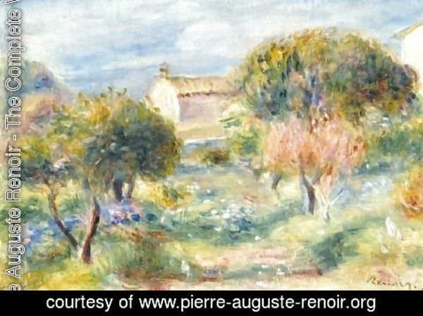 Pierre Auguste Renoir - Allee Du Jardin Des Collettes