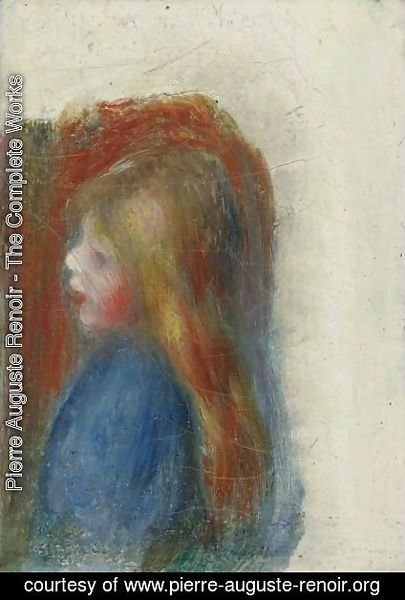 Pierre Auguste Renoir - Enfant De Profil