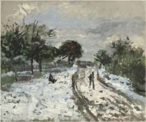 Pierre Auguste Renoir - Paysage De Neige