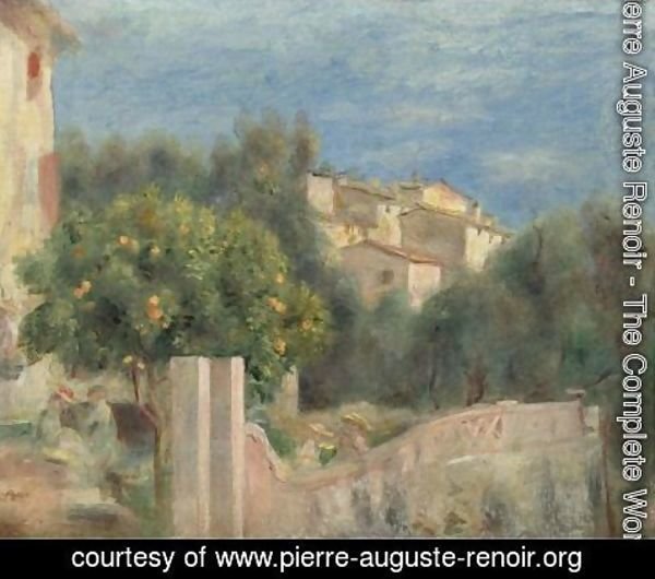 Pierre Auguste Renoir - La Maison De L'Artiste A Cagnes