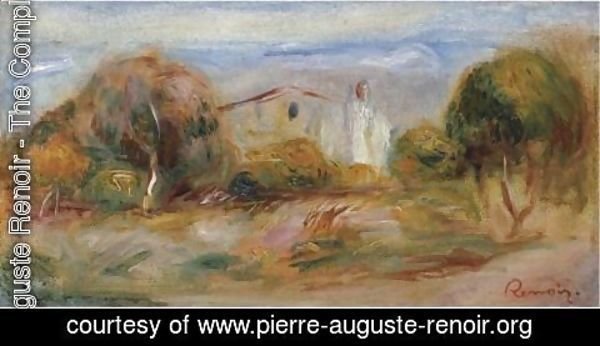 Pierre Auguste Renoir - Paysage Avec Maison
