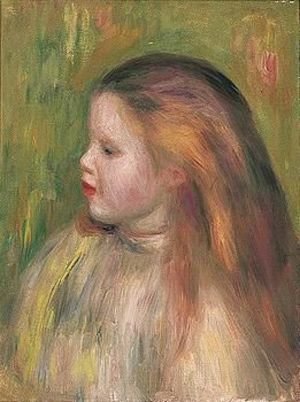Pierre Auguste Renoir - Portrait of a girl 4
