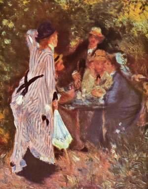 Pierre Auguste Renoir - In the Garden 'Moulin de la Galette'