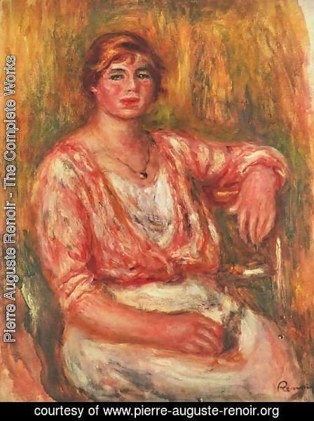 Pierre Auguste Renoir - Milkmaid