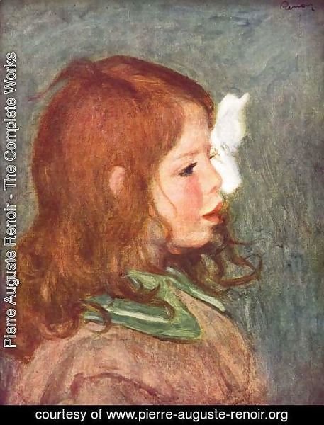Pierre Auguste Renoir - Portrait of Coco 2