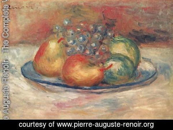 Pierre Auguste Renoir - Still life with fruits 2