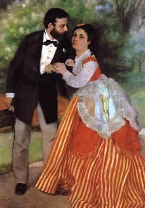 Pierre Auguste Renoir - The Engaged Couple
