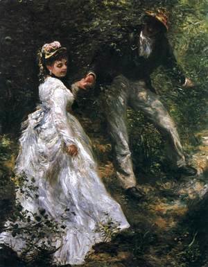 Pierre Auguste Renoir - The Walk